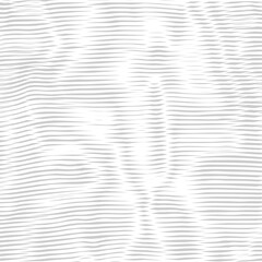 Intersecting lines the ripple effect striped. Wavy vibrant texture. Moire interference effect. Optical illusion art background.  Vector monochrome pattern