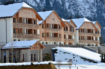 Hotel Dachsteinkönig in Gosau (Salzkammergut, Bezirk Gmunden, Oberösterreich, Österreich) -...