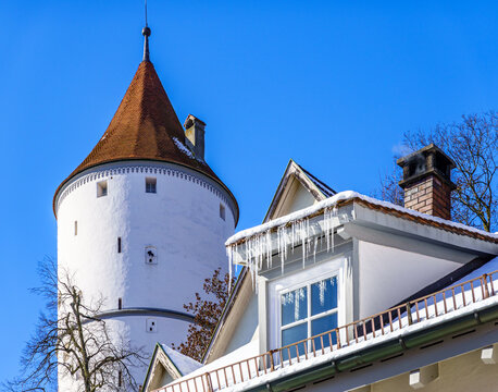 historic old town of Biberach an der Riss