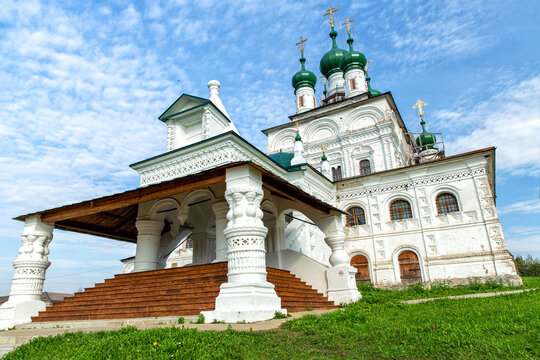 Trinity Cathedral in the city of Solikamsk. Russia
