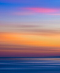 Obraz premium sunset over the sea