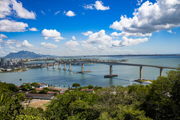 Bridge in the sea brazil