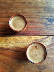  cup of  Indian traditional tea beverage called 