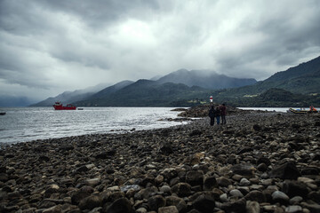 view from the sea