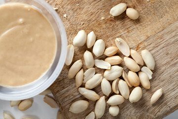 peanuts are used in the paste