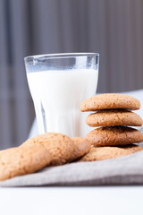 not sweet but dry and crunchy cookies with added sugar