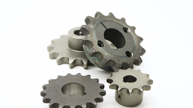 Sprockets for various types of roller driving chains