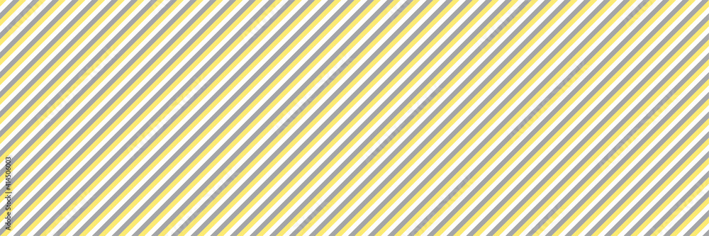 Wall mural striped seamless pattern in yellow gray trndy colors. abstract minimal geometric vector background