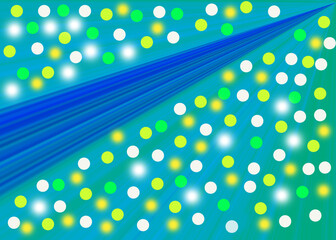 colorful circles on a colored background