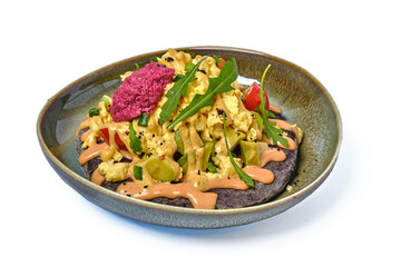 salat with vegetables