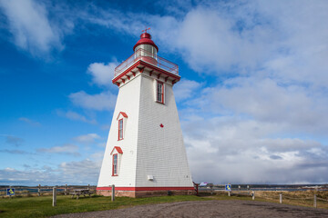 Fototapeta na wymiar Canada, Prince Edward Island, Souris East Lighthouse.