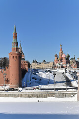 Obraz premium Red Square in winter.