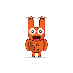 cute illustration monsters design mascot kawaii