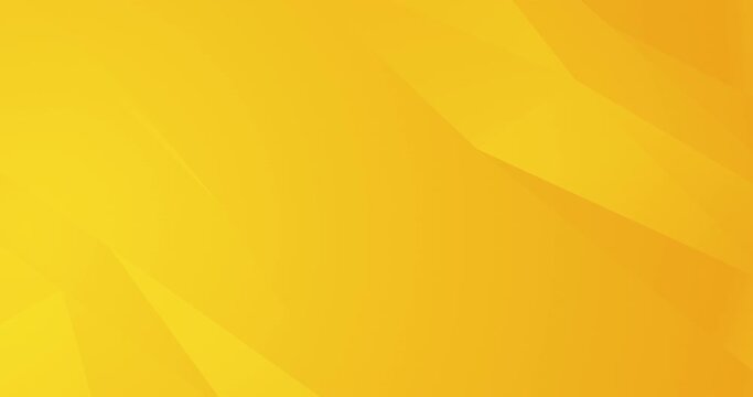 4k light sunny yellow gradient seamless looped animated background. Abstract random moves text frame, minimal straight diamond border. Polygonal bright geometric pattern. Endless pure crumpled shape