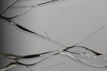 broken glass background