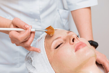 Procedure with an enzyme mask in modern cosmetology