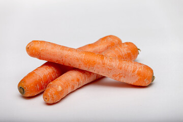 carrots on a table