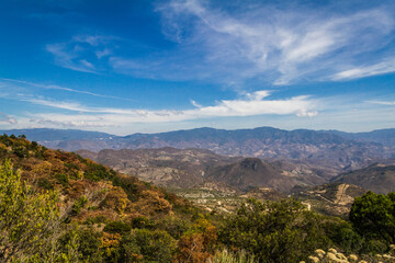 Landscape in the mountains