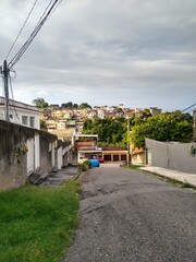 A slum in rio de janeiro