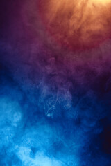 Obraz na płótnie Canvas Galaxy Floating Smoke