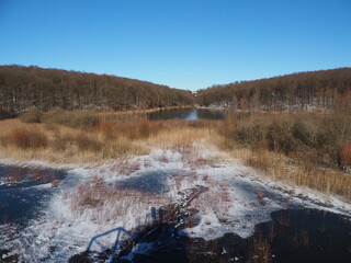 Saufangweiher in Bildstock im Saarland