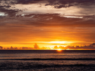 mauritian sunset