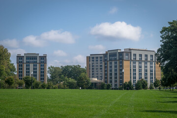 A dormitory complex in Kent, OH