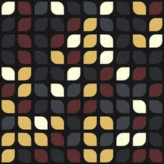 Abstract Geometric Pattern generative computational art illustration