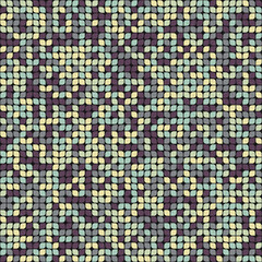 Fototapeta premium Abstract Geometric Pattern generative computational art illustration