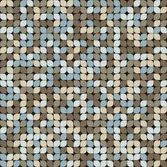 Abstract Geometric Pattern generative computational art illustration