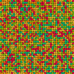 Abstract Geometric Pattern generative computational art illustration