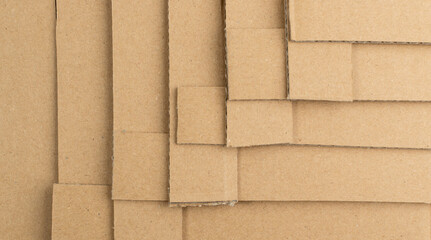 Cardboard, Carton, Ripped Kraft Paper, Wrapping Piece