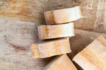 baguette is used for making sandwiches