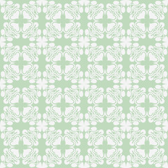 Obraz premium Pattern paint pastel. Vector seamless pattern. Modern stylish texture. Repeating geometric tiles with floral patterns.