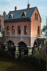 Naklejka premium Holländischer Brook, Speicherstadt, Hamburg