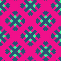 Obraz premium Seamless pattern with multicolored shapes.