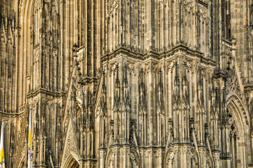 Germany, North Rhine-Westphalia, Cologne. Saint Peter Cathedral (UNESCO World Heritage Site).