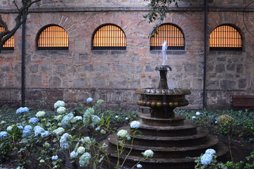 fountain in the park