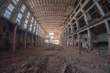 Abandoned power plant EC2 in Poland