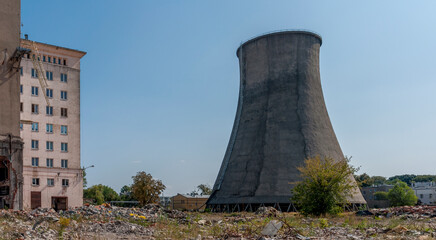 Abandoned power plant EC2 in Poland