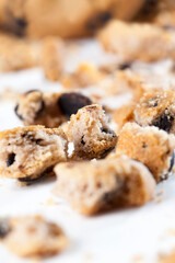 broken oatmeal cookies