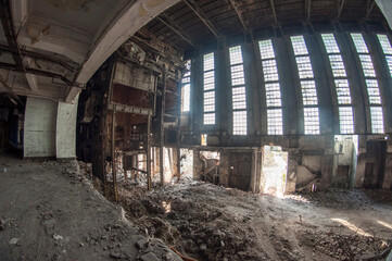 Abandoned power plant EC2 in Poland