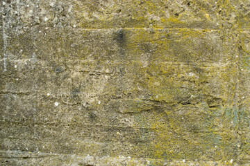 The texture of an old concrete wall.