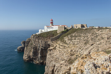 Fototapeta na wymiar Cabo De Sao Vicente, Algarve, Portugal