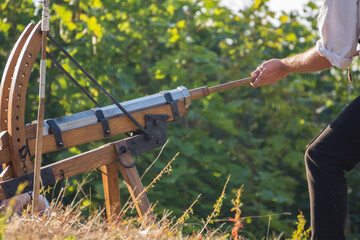 Person Invites Cannon