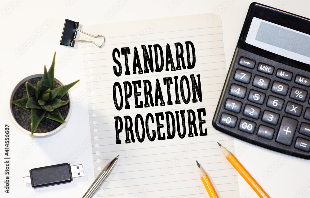 Poster standard operating procedure