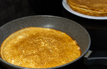 pancake in a pan