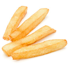 French Fried Potatoes isolated on white background