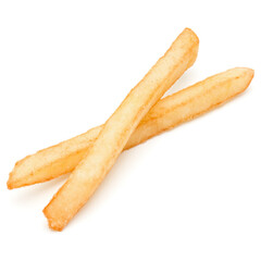 French Fried Potatoes isolated on white background