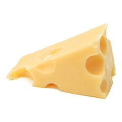 Cheese isolated on white background